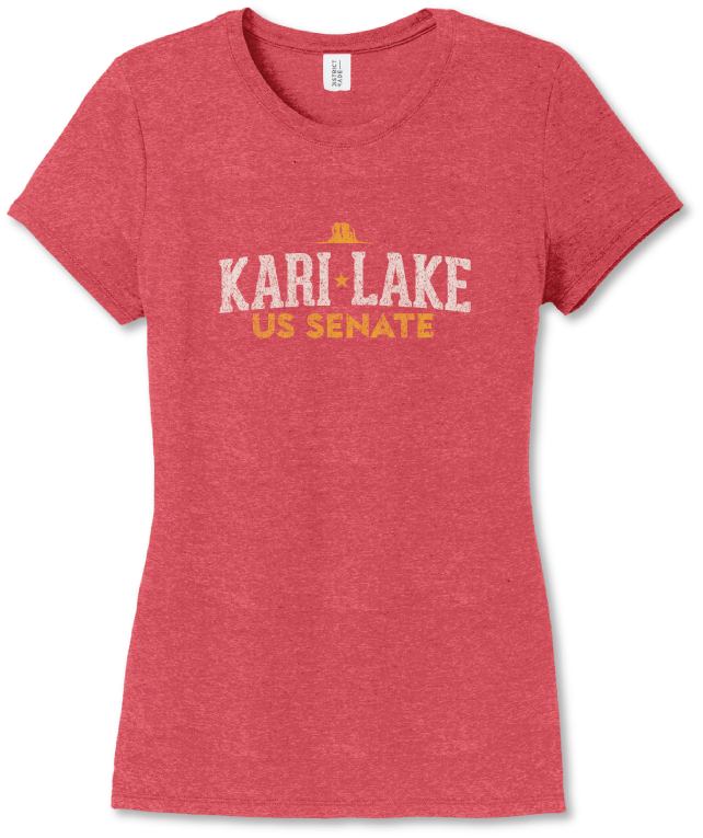 Kari Lake for US Senate: Ladies Crew (Blue, Red)