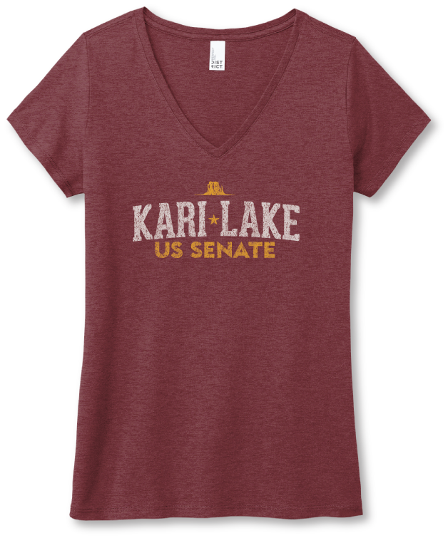 Kari Lake for US Senate: Ladies V Neck
