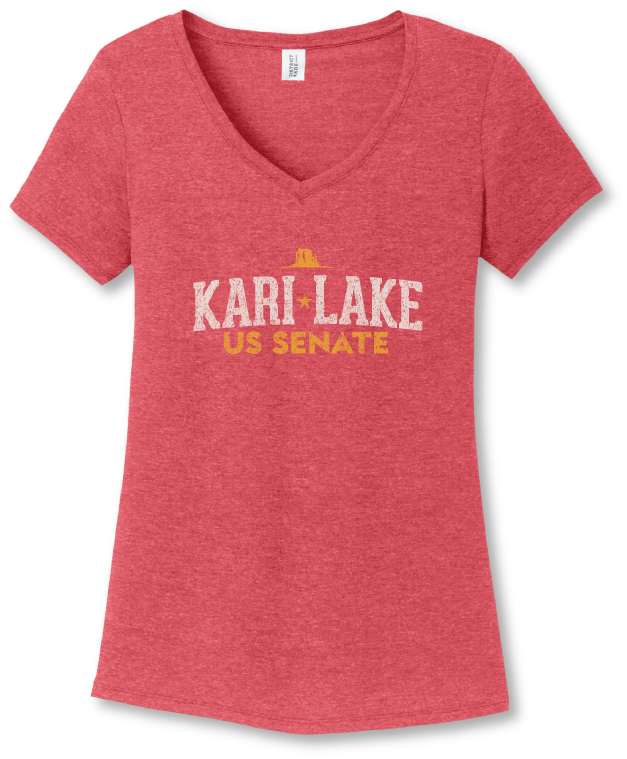 Kari Lake for US Senate: Ladies V Neck